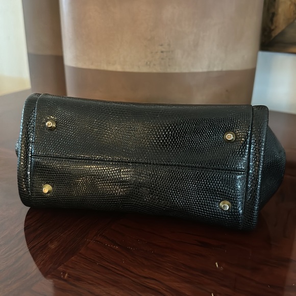 Koret *VINTAGE* Genuine Calf Skin Leather Handbag Purse - Picture 12 of 16